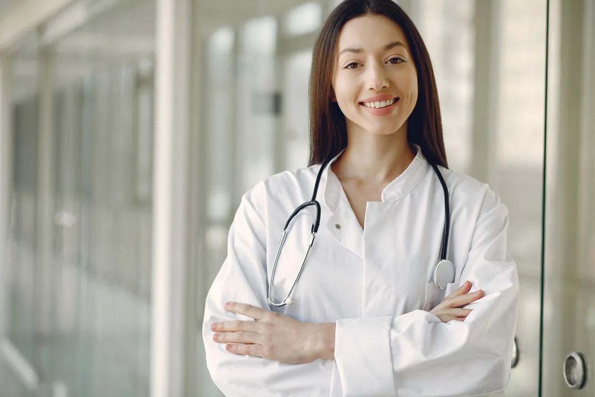 Doctor appointment at a medical practice
