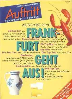 Frankfurt Geht Aus 1990-1991 Cover