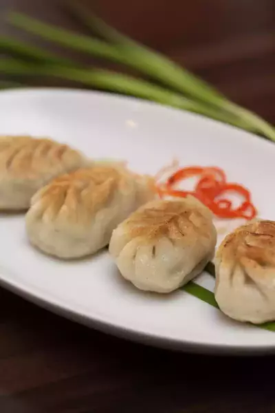 Vegetarische und vegane Jiaozi Varianten