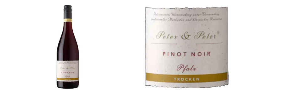 Peter & Peter Pinot Noir, Mosel, trocken 0,2l