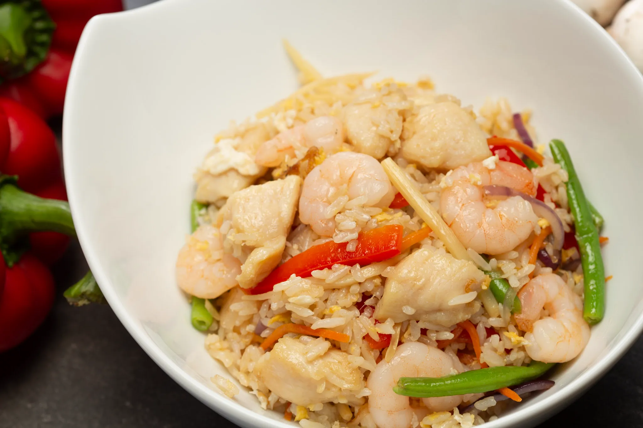 虾炒饭