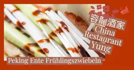 Peking Ente Frühlingszwiebeln