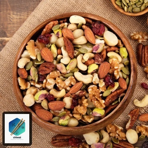 Schalenfrüchte-Allergen: Walnuss, Cashew, Mandel & Co. — Infografik