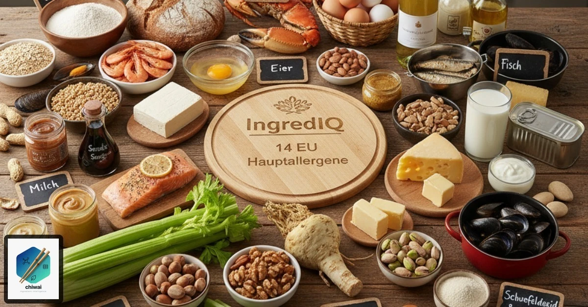 Die 14 EU-Allergene