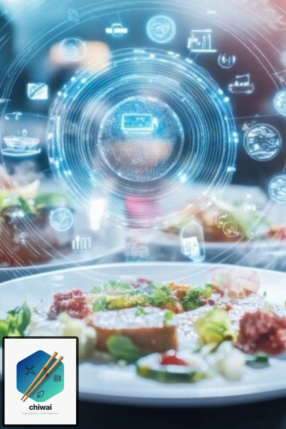 Vergleich zweier Restaurants — eines unsichtbar fuer KI, das andere vernetzt mit Google, ChatGPT und Siri
